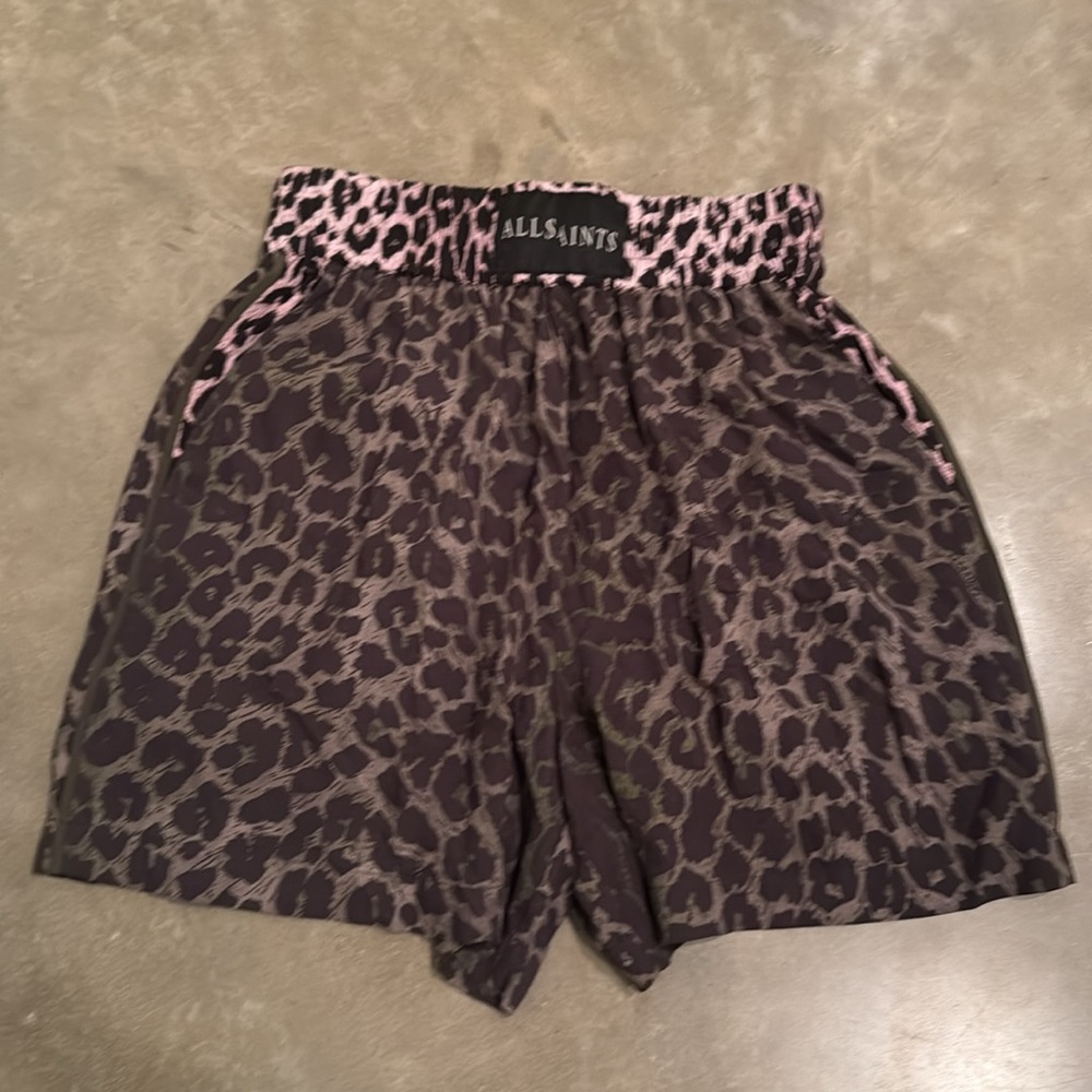 AllSaints Leopard Print Pajama Set - Picture 7 of 11